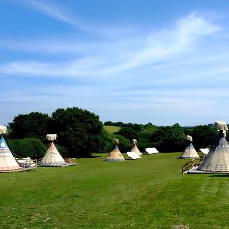 Big Sky Tipi Holidays Wartling Exterior foto