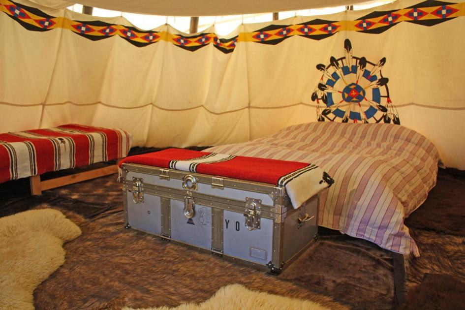 Big Sky Tipi Holidays Wartling Exterior foto